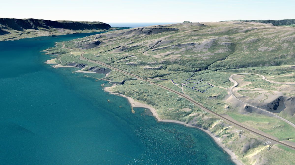 Vegstæði um Teigsskóg
