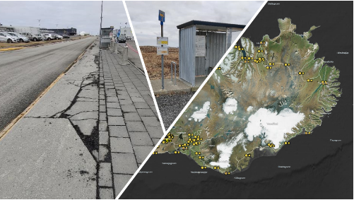 Vegagerðin hefur biðlað til sveitarfélaga að gera ráð fyrir stöðvum þar sem gott aðgengi er tryggt.
