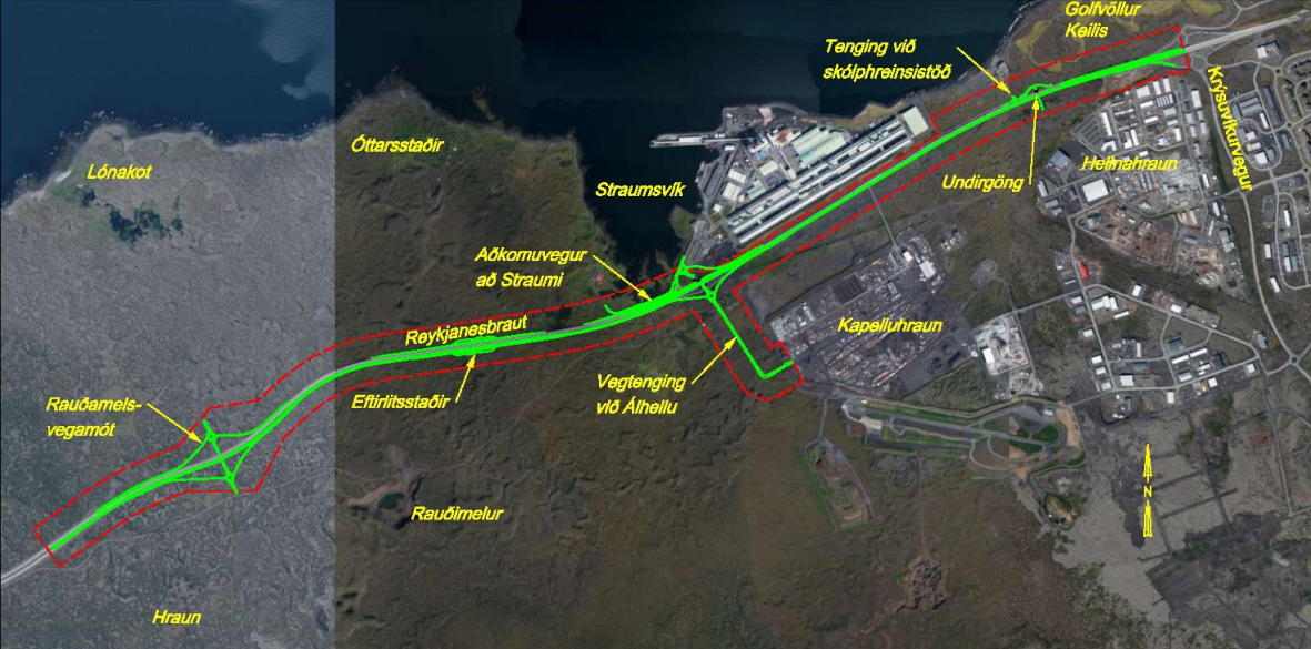 Krýsuvíkurvegur-Hvassahraun
