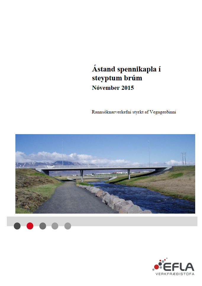 Ástand spennikapla í steyptum brúm