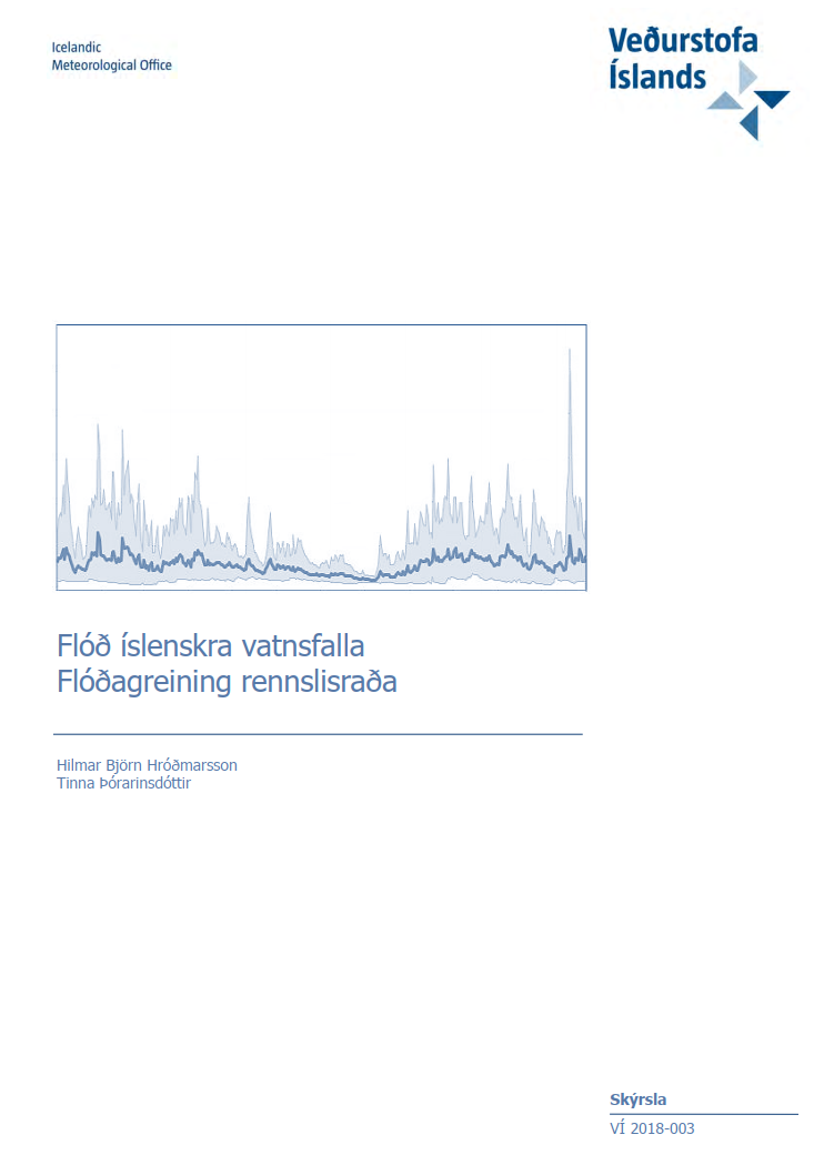 Flóð íslenskra vatnsfalla flóðagreining