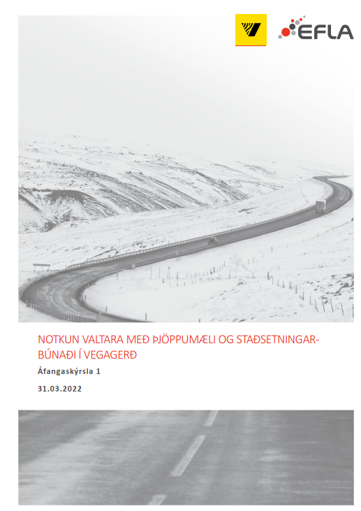 notkun valtara með þjöppumæli og staðsetningarbúnaði í vegagerð