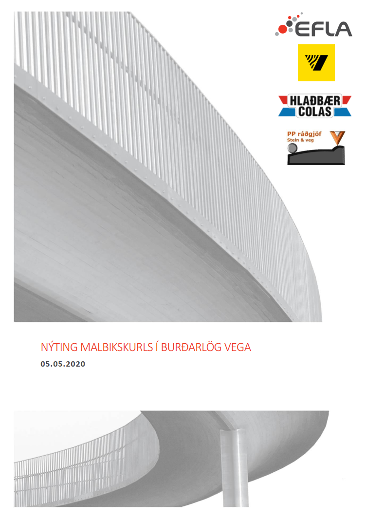 nýting malbikskurls í burðarlög vega