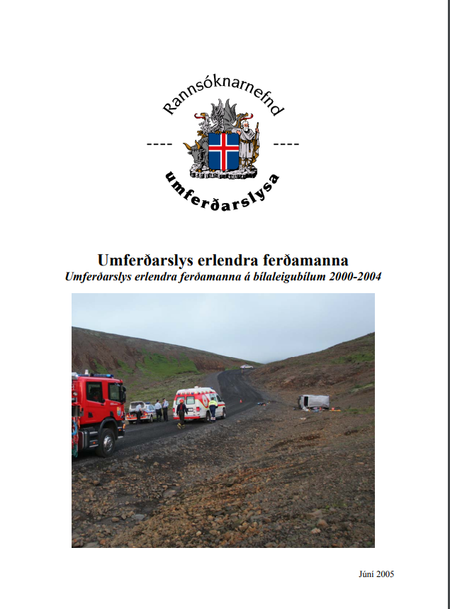 Umferðaslys erlendra ferðamanna