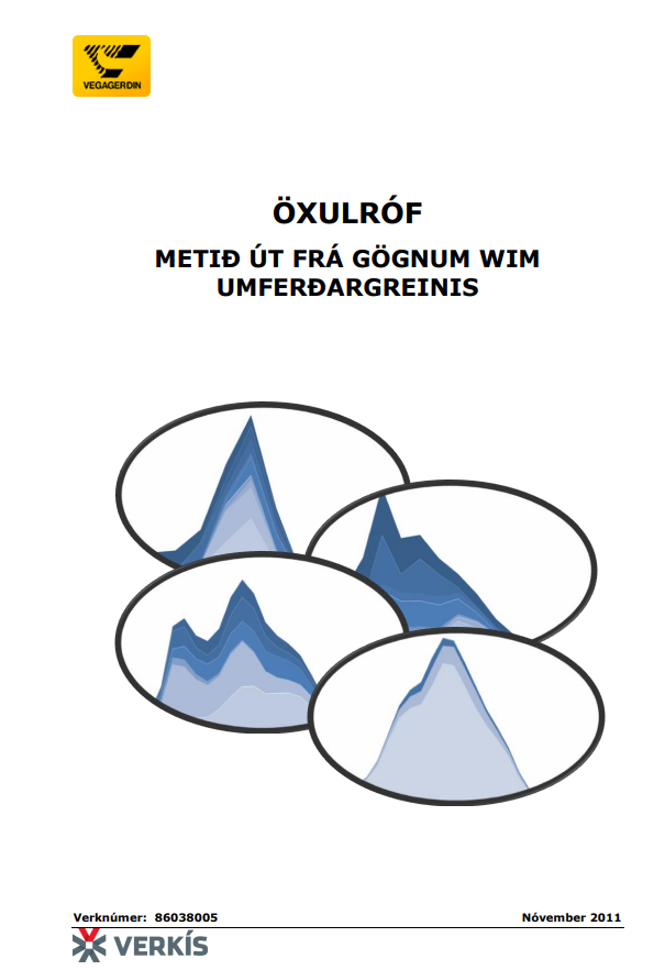 Öxulróf metið út frá gögnum WIM umferðargreinis