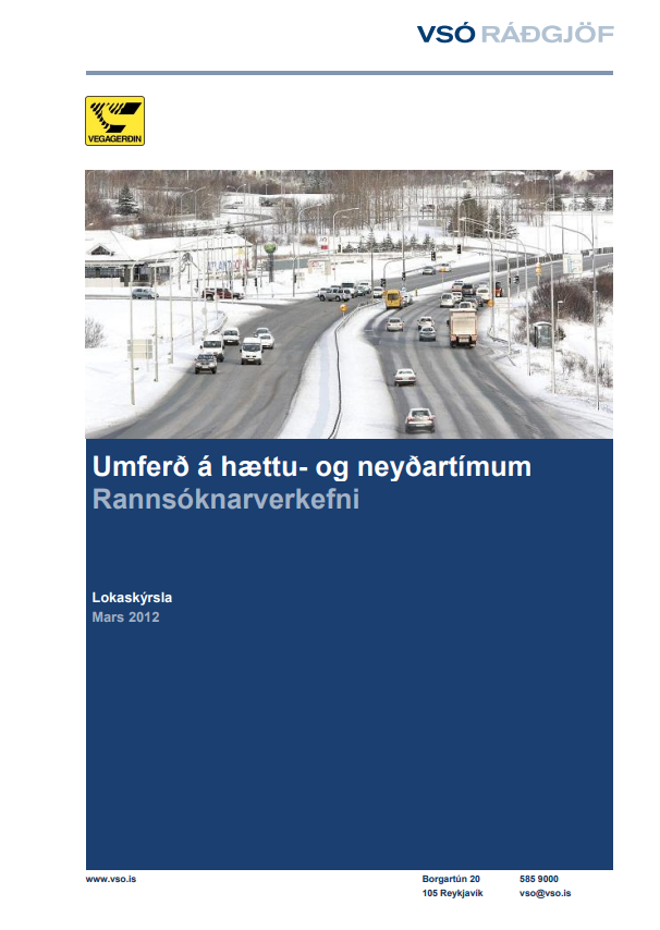 Umferð á hættu- og neyðartímum