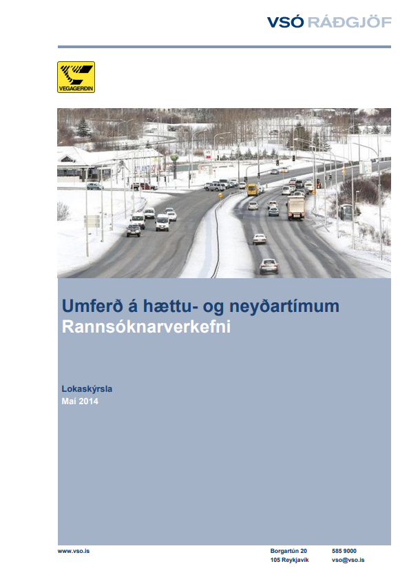 Umferð á hættu- og neyðartímum