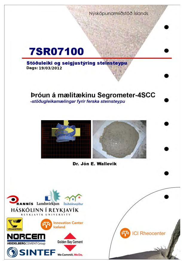 Stöðugleiki og seigjustýring steinsteypu