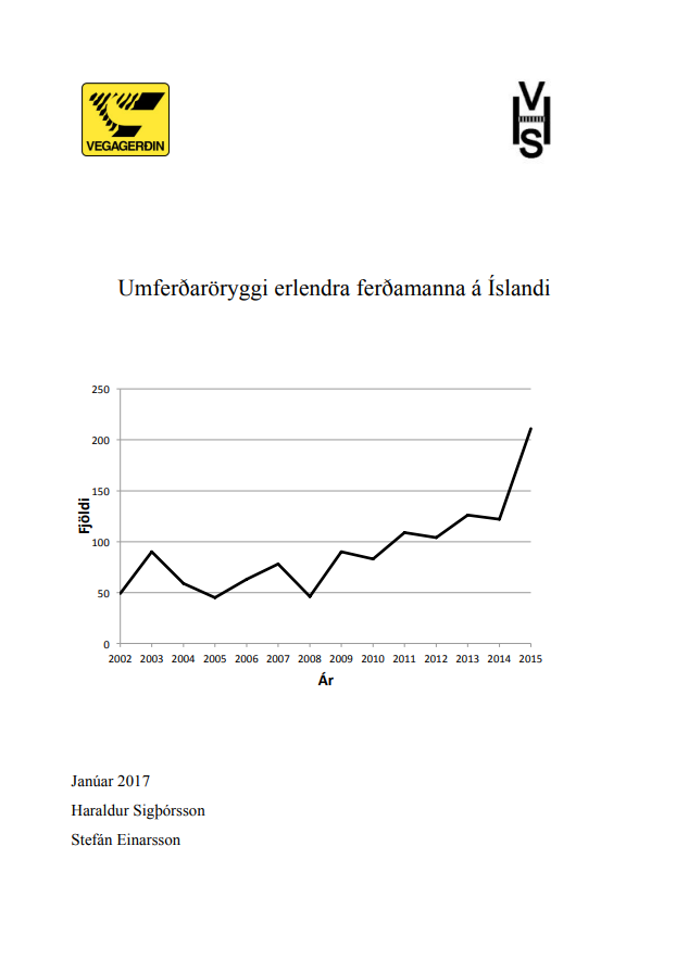 Umferðaröryggi erlendra ferðamanna á Íslandi
