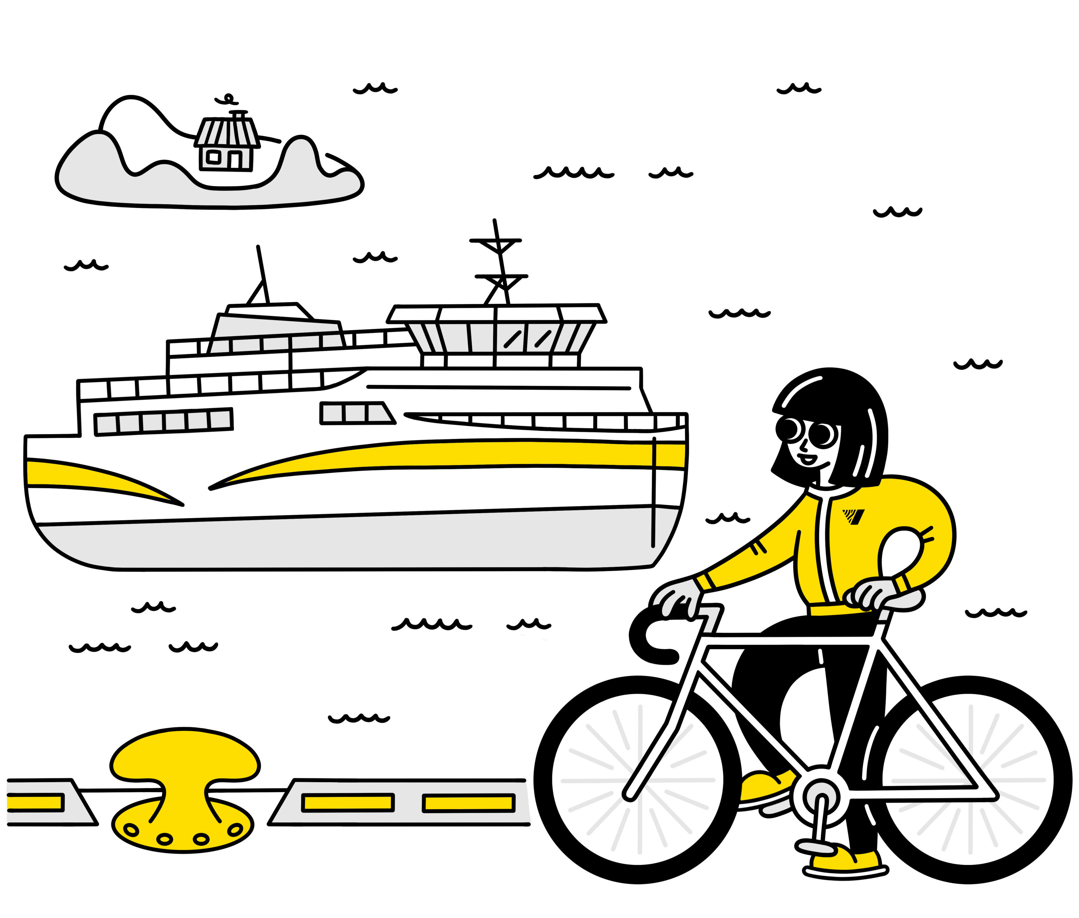 Vegagerðin býður út og hefur umsjón með ferjum og ferjuleiðum. Ferjurnar á landinu eru fimm.