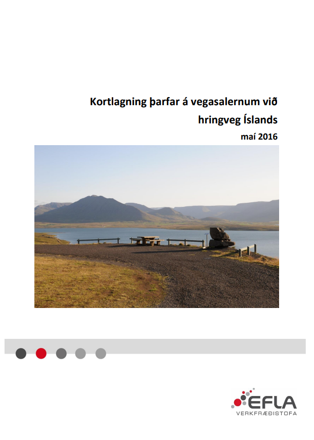 Kortlagning þarfar á salernisaðstöðu við hringveginn