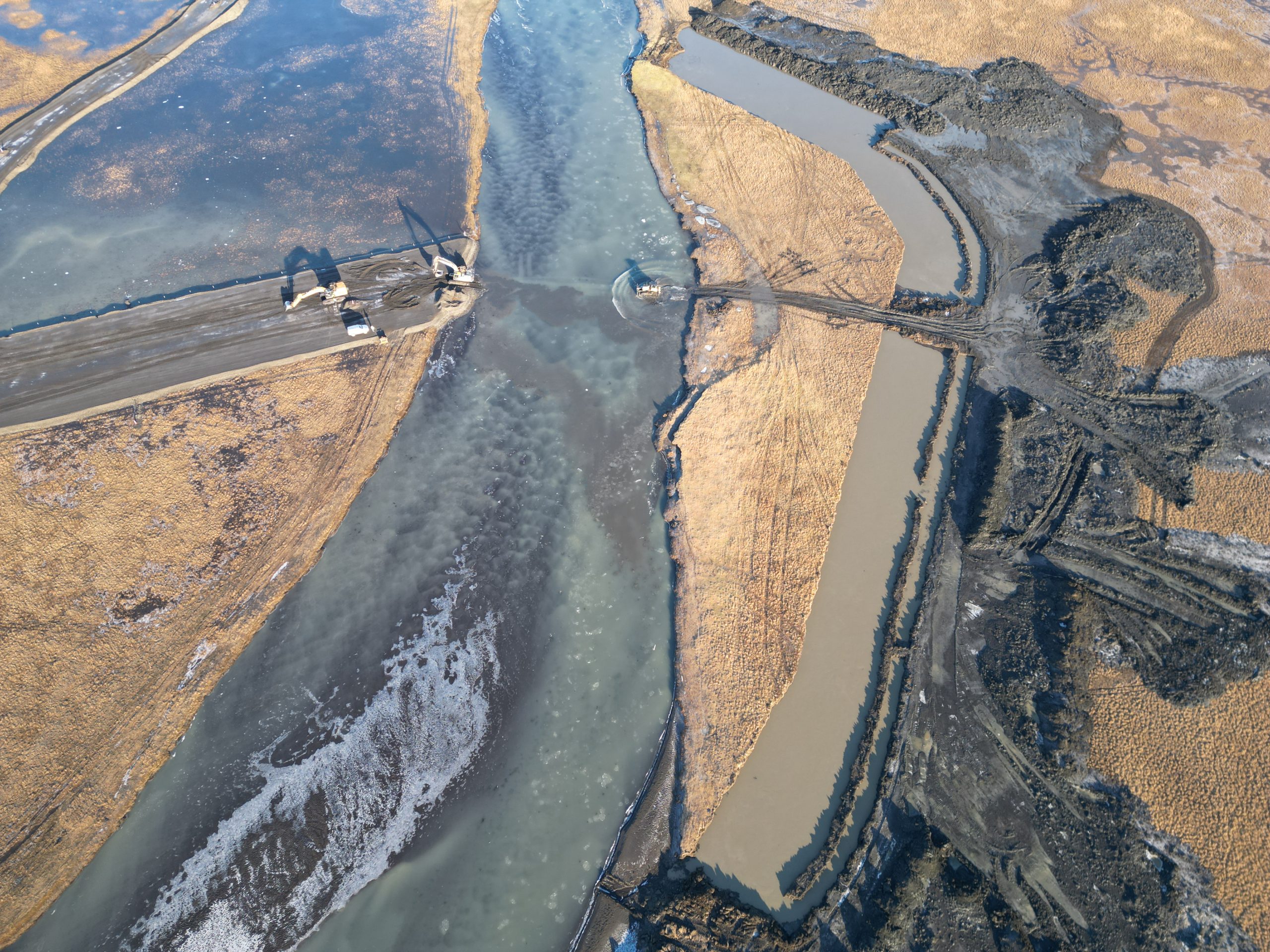 Framkvæmdir við Djúpá