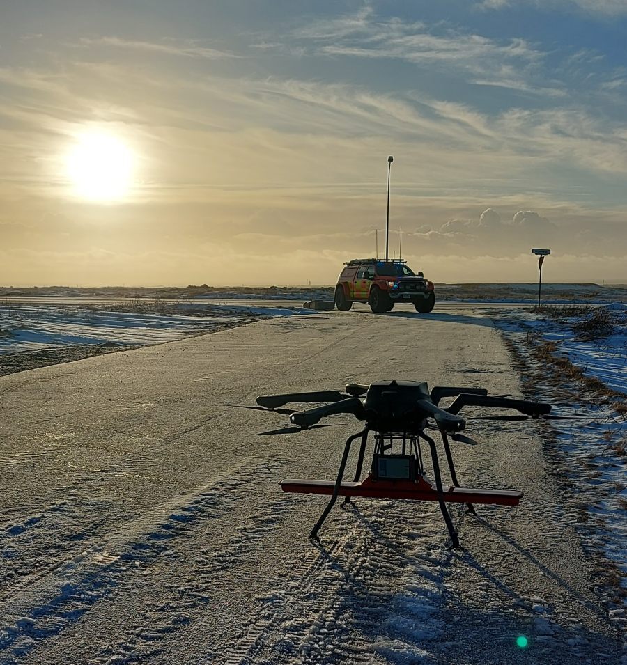 Dróninn er frá hollenska framleiðandanum Acecore.