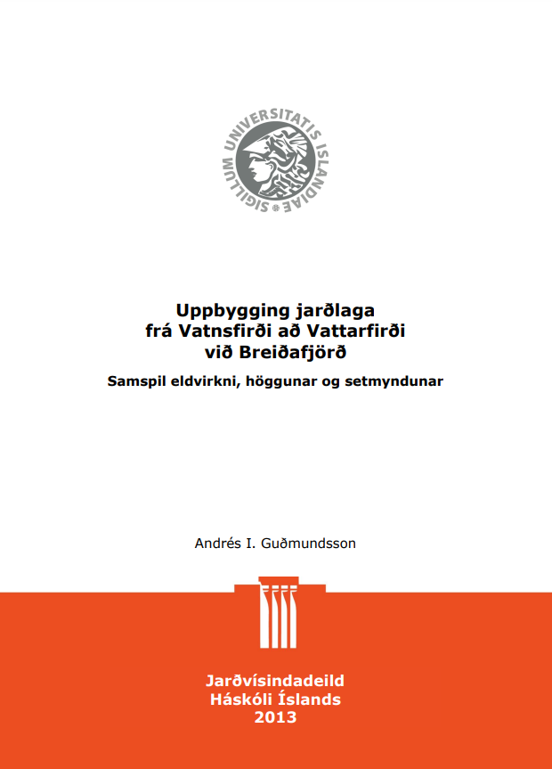 Uppbygging jarðlaga frá Vatnsfirði að Vattarfirði við Breiðafjörð