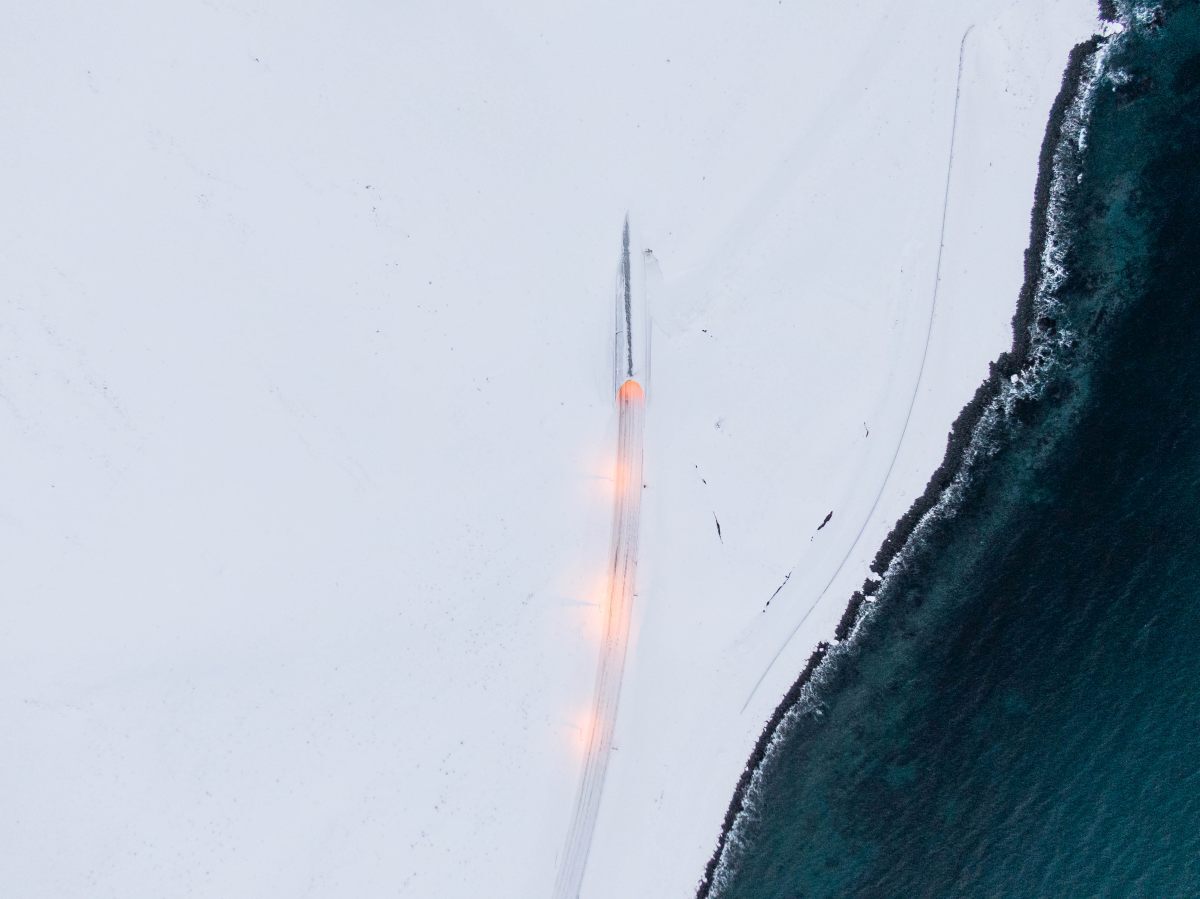 Héðinsfjarðargöng að vetrarlagi. Mynd: Haukur Sigurðsson
Héðinsfjarðargöng að vetrarlagi. Mynd: Haukur Sigurðsson
