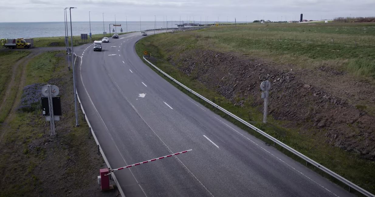 Vegagerðin kemur að brunaæfingunni.