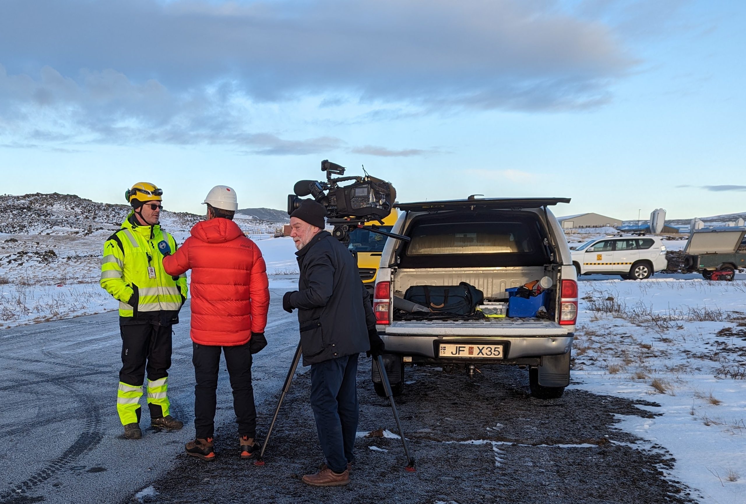 Oddur Sigurðsson, forstöðumaður stoðdeildar, í viðtali hjá Rúv.