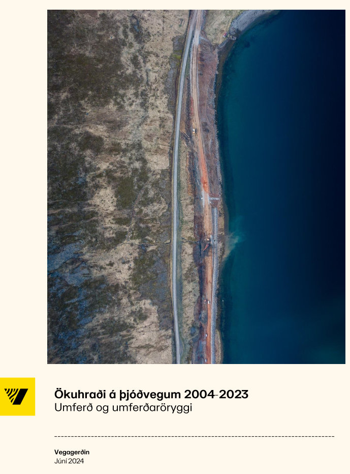 forsíða skýrslunnar ökuhraði