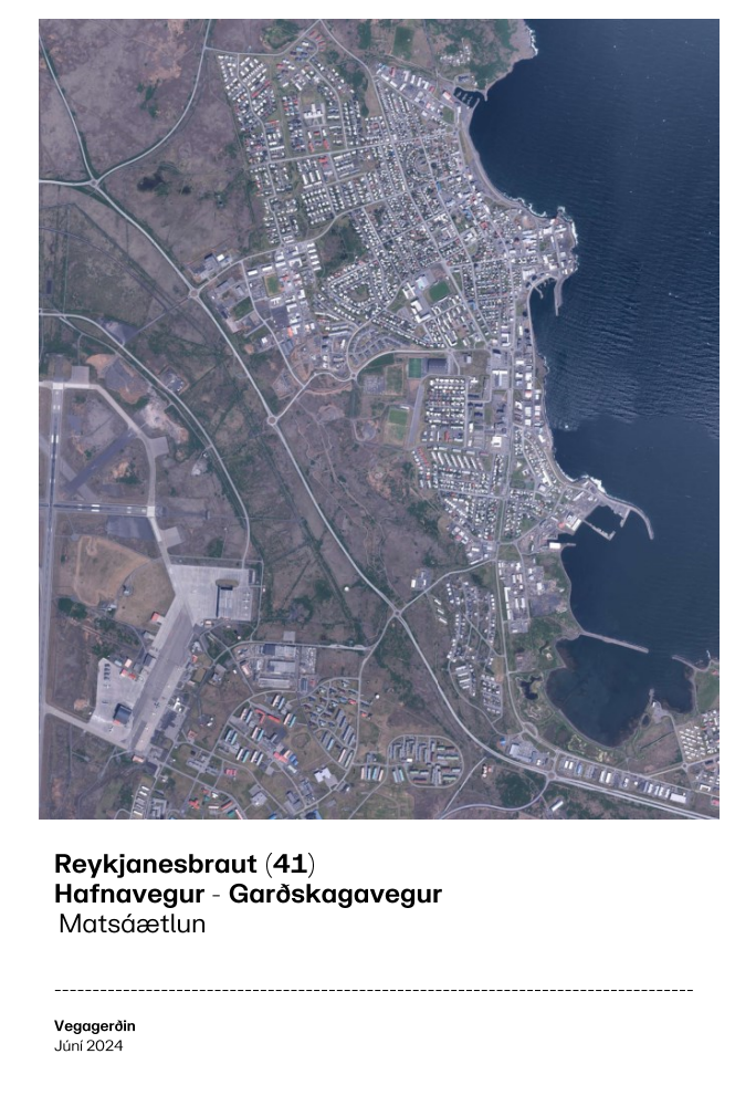 Forsíða matsáætlun Hafnavegur - Garðskagavegur