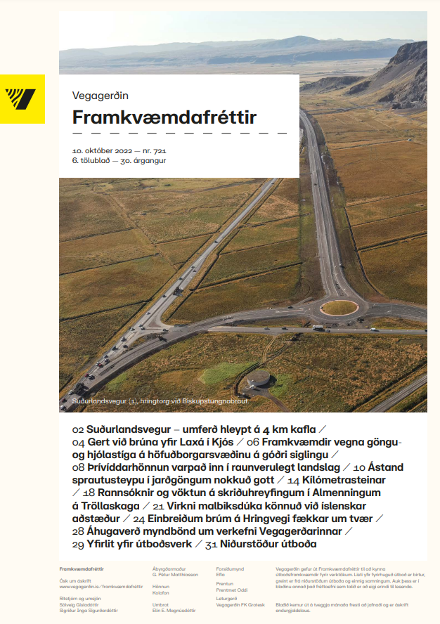 forsíða - framkvæmdafréttir október 2022