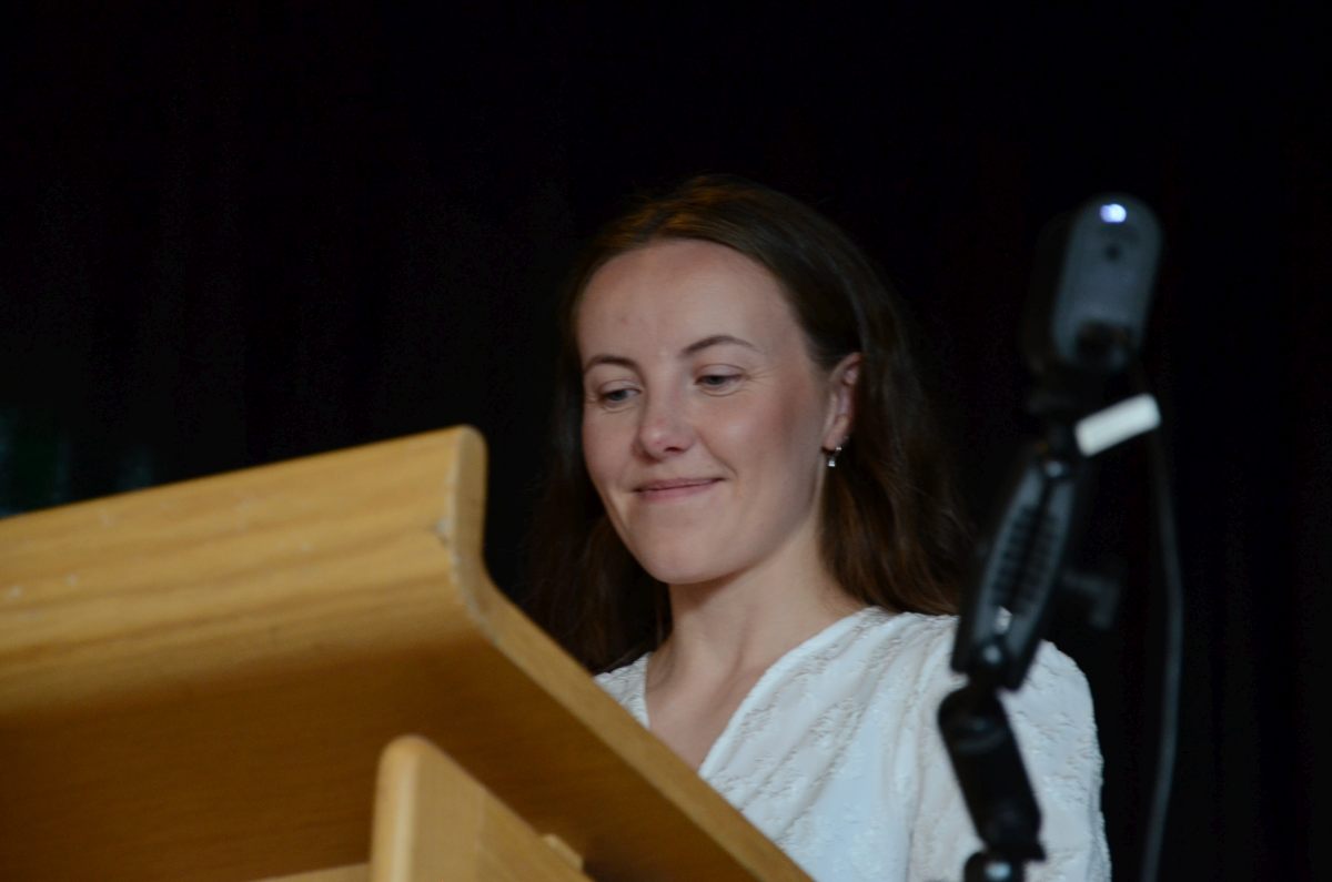 Svanhvít Helga Jóhannsdóttir, leiðsögumaður og fjallamennskukennari, frá Svínafelli, las hluta úr sögu Þórbergs Þórðarsonar; Vatnadagurinn mikli, sem segir frá ævintýralegri ferð yfir Skeiðará. 