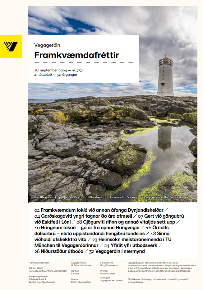 Framkvæmdafréttir 4. tbl. 2024 nr. 732