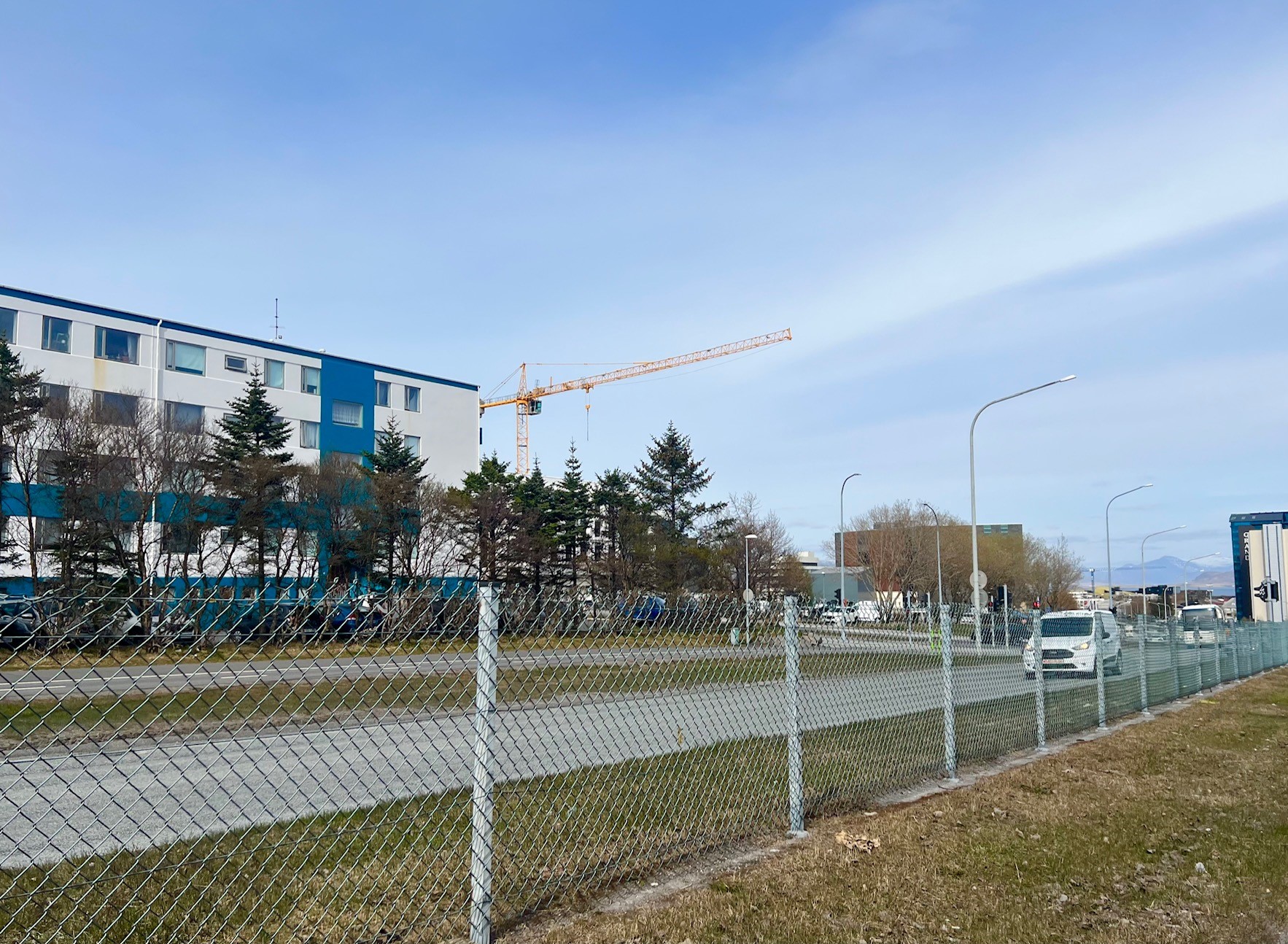 Miðeyjan verður endurgerð til að skapa pláss fyrir nýja akrein.