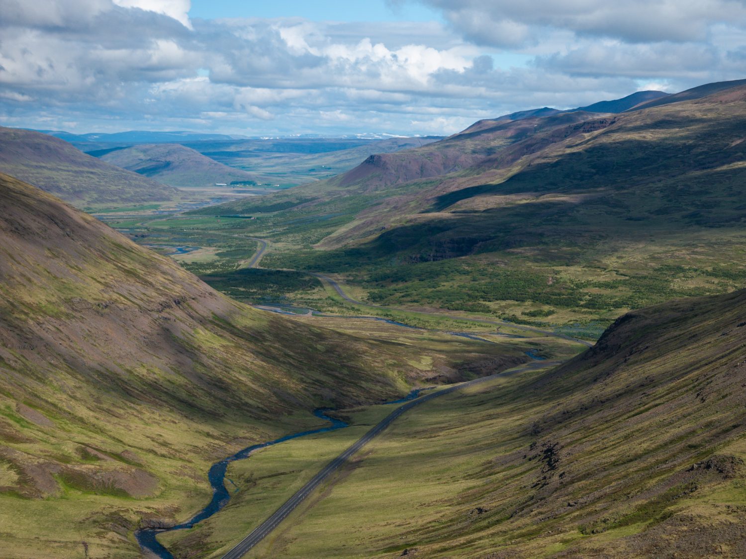 Vestfjarðarvegur (60) gegnum Dalina. Mynd/Vilhelm Gunnarsson