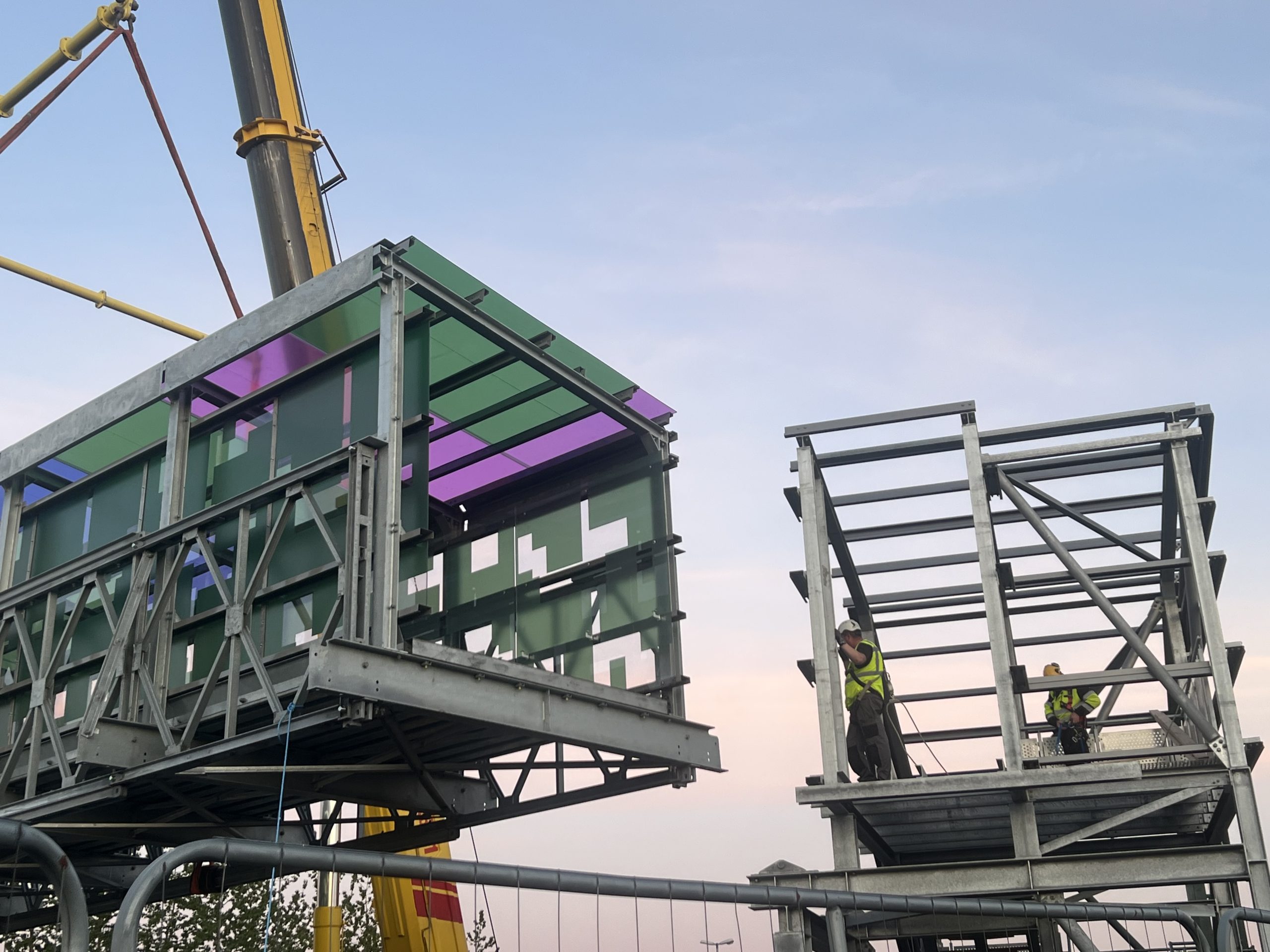 Brúin mun bæta umferðaröryggi.