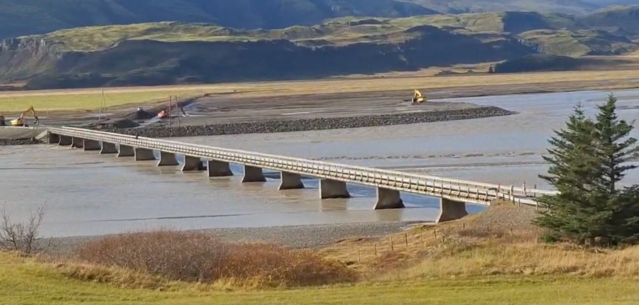 Við Jökulsá í Lóni á laugardagsmorgni 27.9.2025