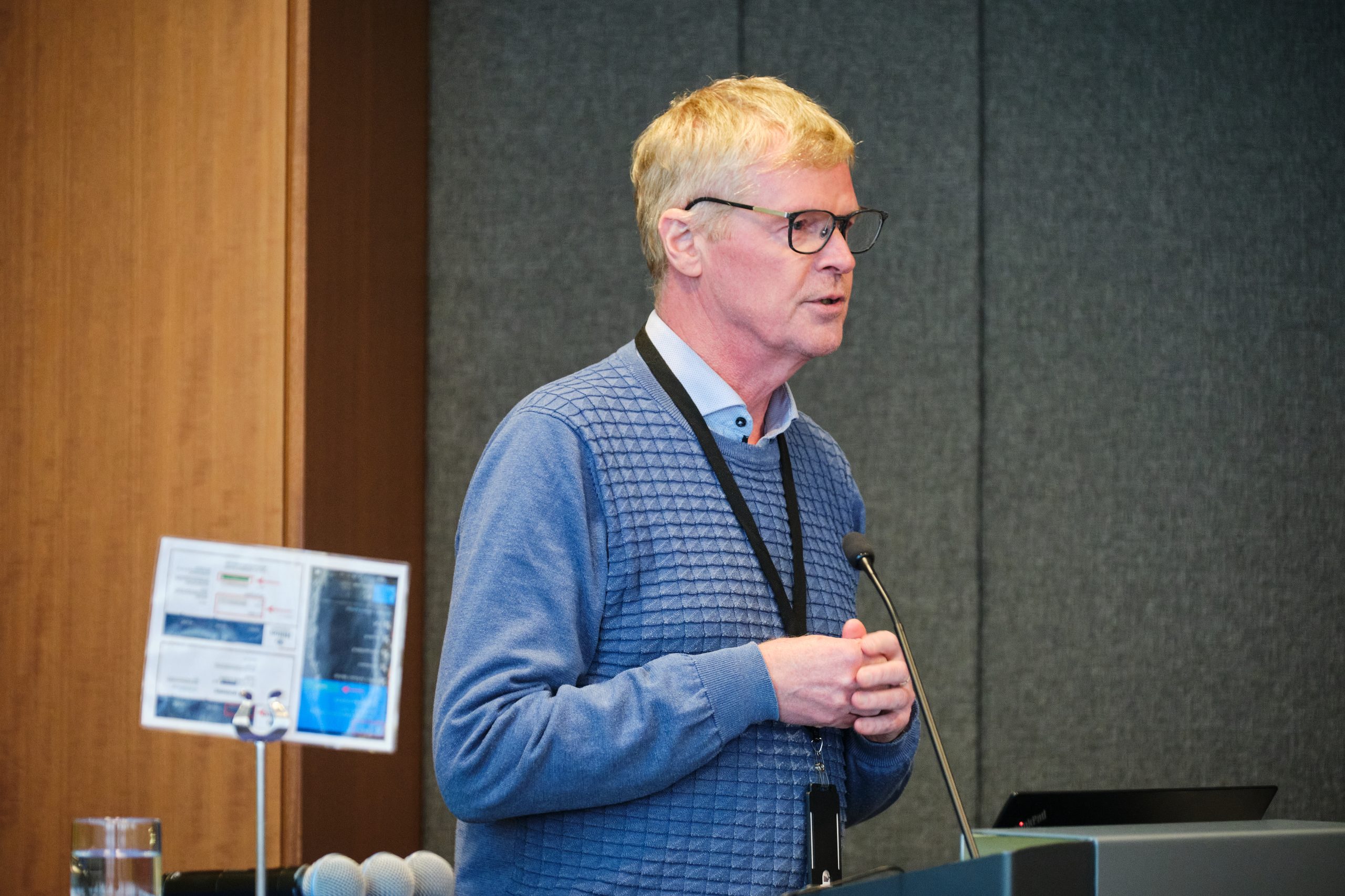 G.Pétur Matthíasson, forstöðumaður samskiptadeildar Vegagerðarinnar, var fundarstjóri.