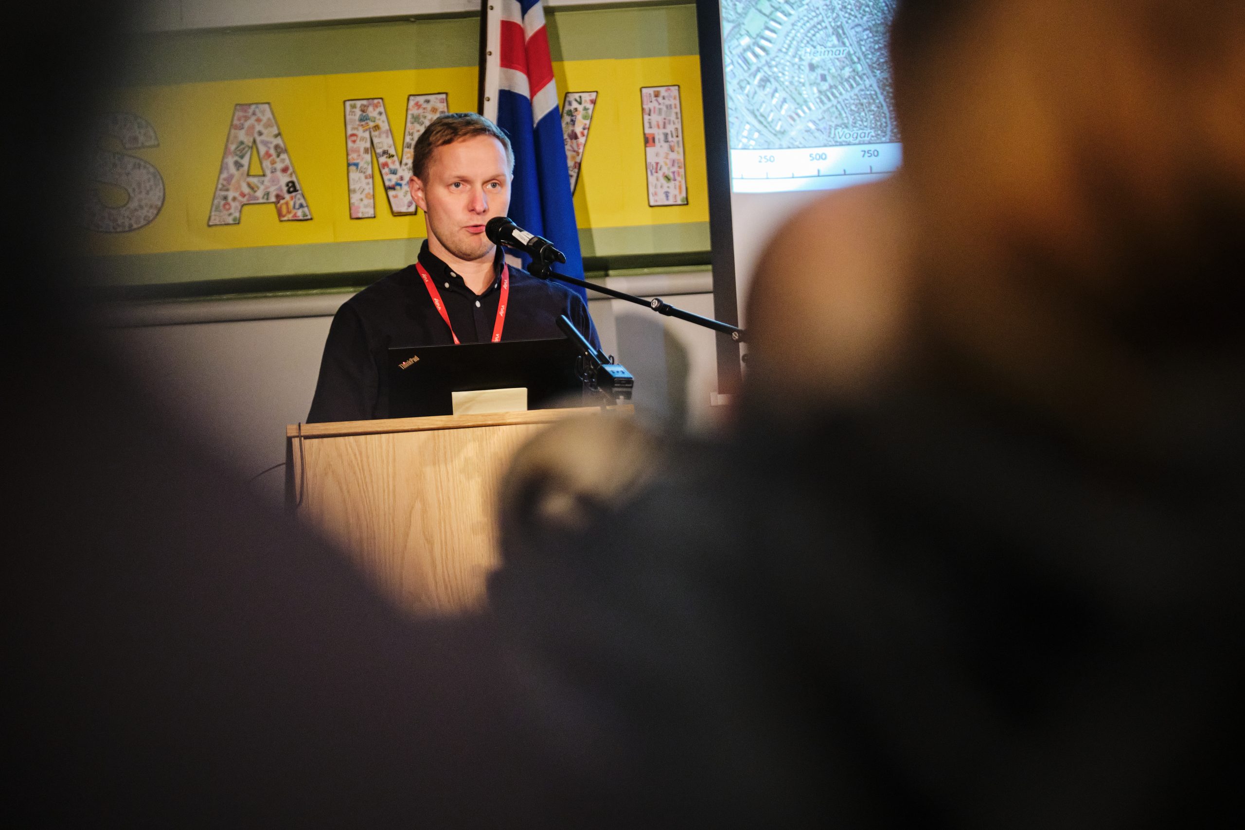 Andri Gunnarsson frá verkfræðistofunni EFLU.