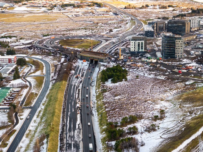 Loka verður Breiðholtsbraut um helgina vegna steypuvinnu.