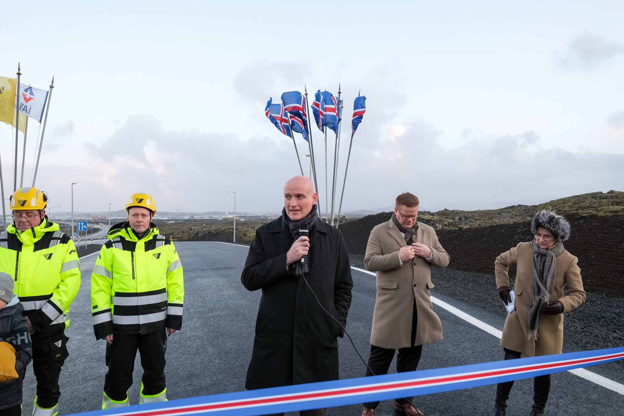 Reykjanesbraut. Formleg opnun 11. desember 2025. 