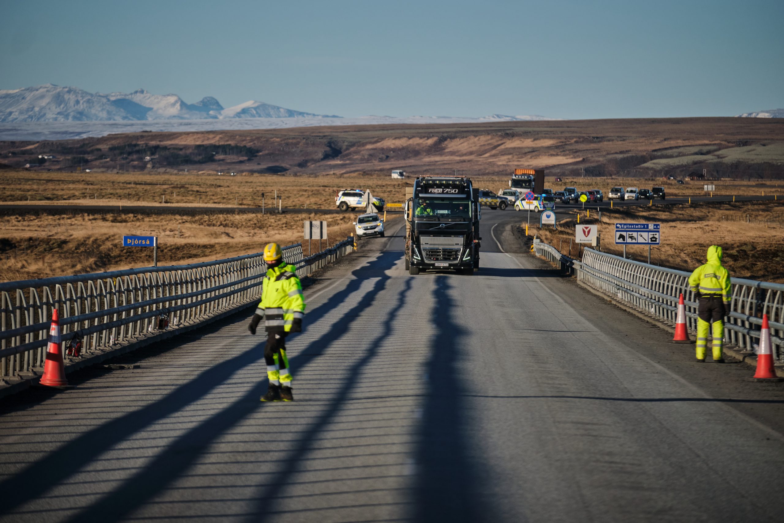 Fjölmargir hjá Vegagerðinni komu að verkefninu.