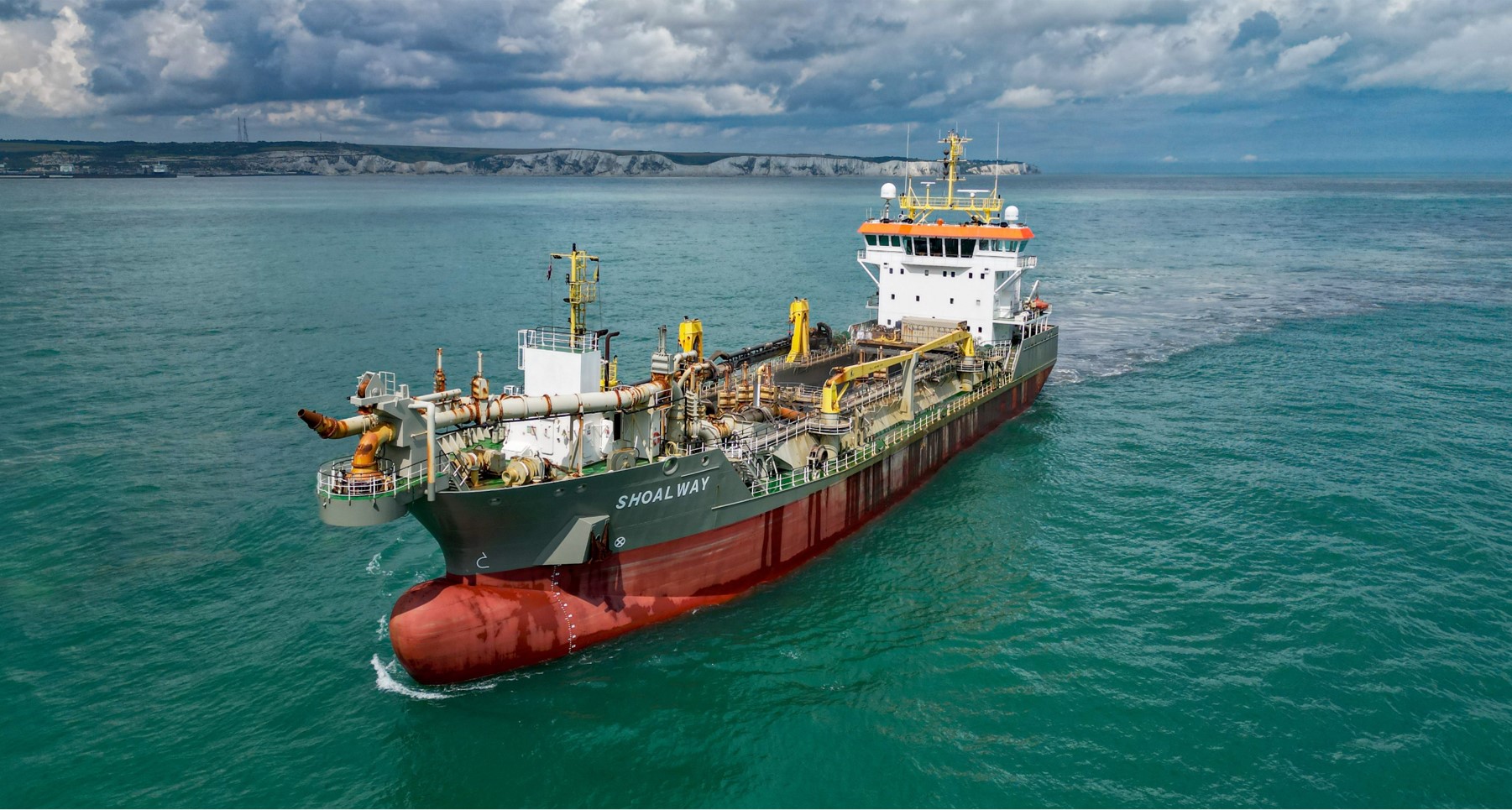 Dýpkunarskip frá Boskalis Westminister Ltd.