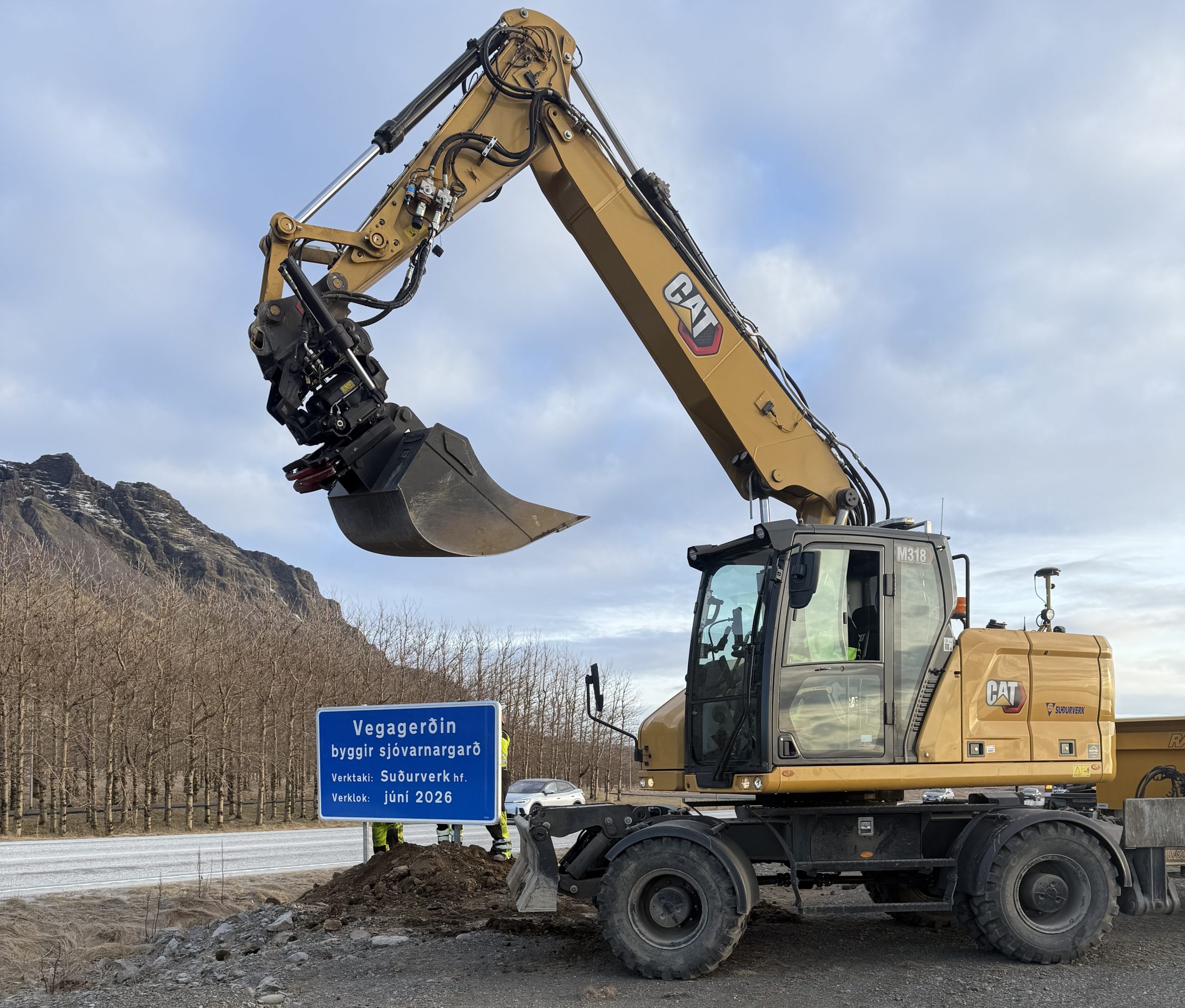 Suðurverk er að undirbúa framkvæmdina þessa daga.