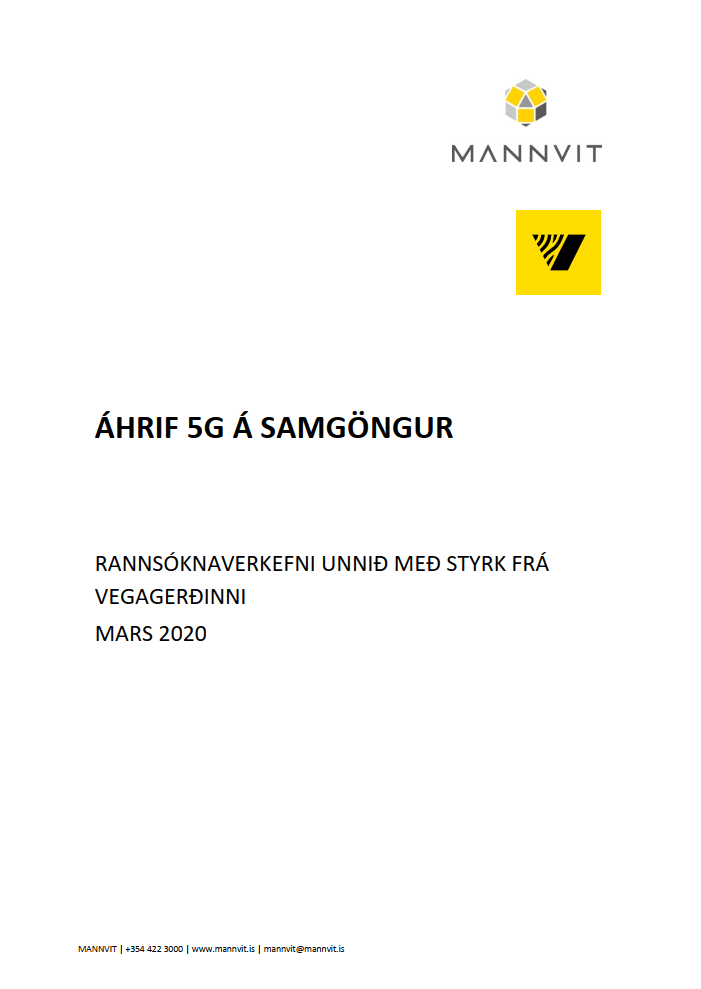 áhrif 5G á samgöngur