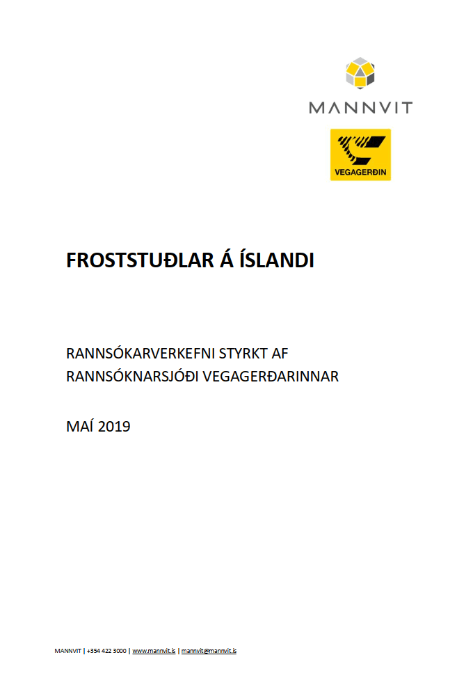 Froststuðlar á Íslandi