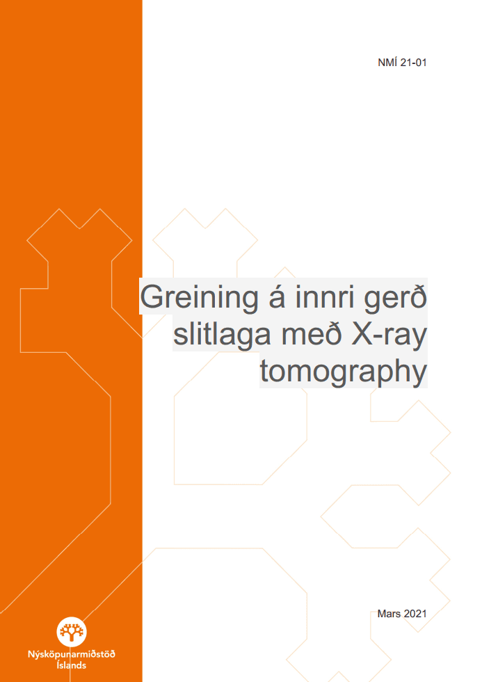 Greining á innri gerð slitlaga með X-ray tomography 2021