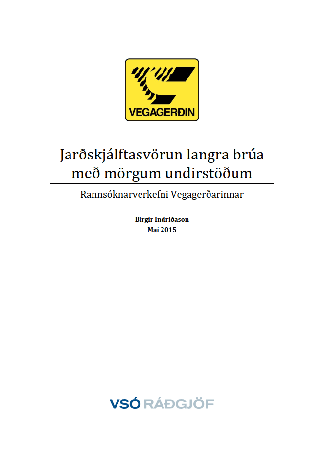 Jarðskjálftasvörun langra brúa