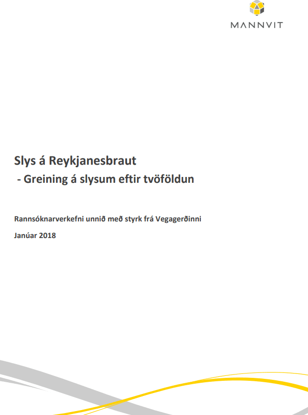 Slys á Reykjanesbraut