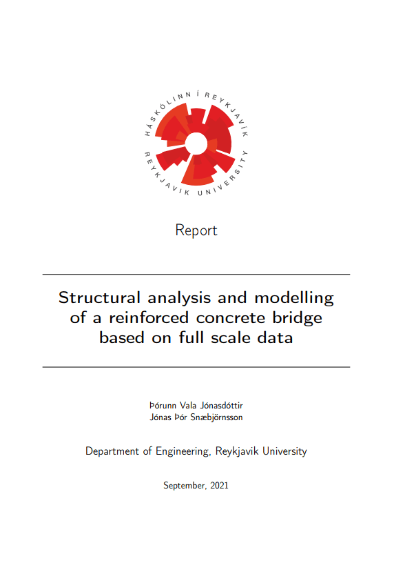 Structural analysis and modelling of a reinforced concrete bridge