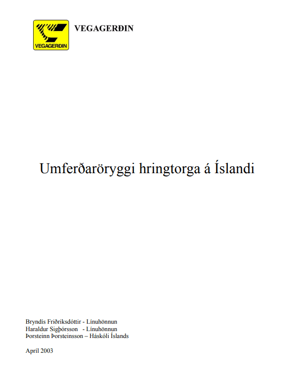 Umferðaröryggi hringtorga