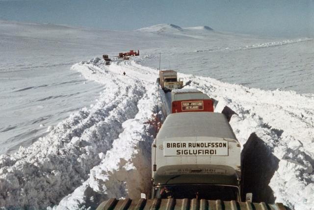 Holtavörðuheiði 1974 Græn mappa frá Hjörleifi Ólafssyni