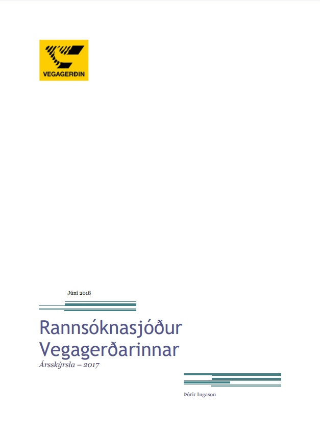 Ársskýrsla rannsóknarsjóðs 2017