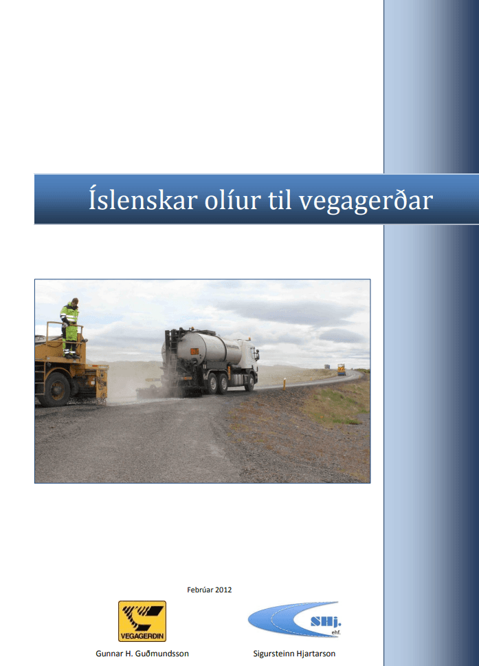 Íslenskar olíur til vegagerðar