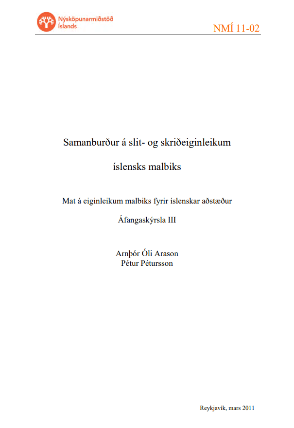 Samanb_eiginl_malbiks-afangaskyrslaIII