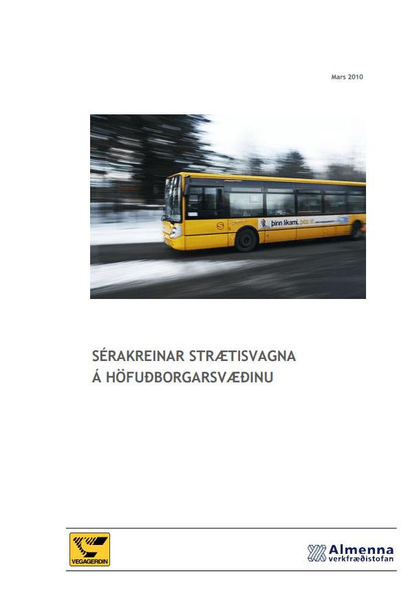 Sérakreinar strætisvagna á Höfuðborgarsvæðinu