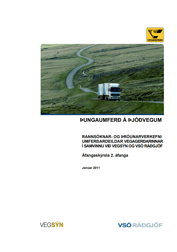 Þungaumferð a þjóðvegum - Áfangaskýrsla 2